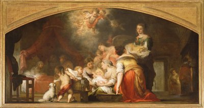 The Birth of the Virgin, 1661 by Bartolomé Esteban Murillo